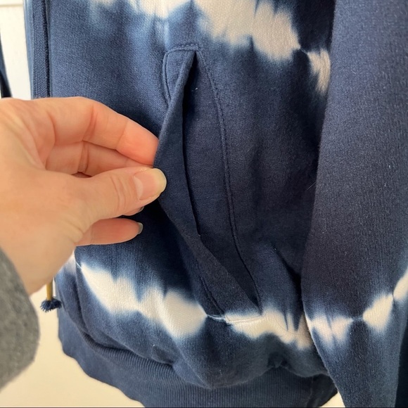 Young Fabulous & Broke Piper Tie Dye Cowl Neck Hooded Sweatshirt - Picture 7 of 16